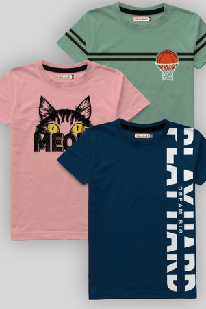 hellcat-multi-color-cotton-blend-boys-t-shirt-pack-of-3-none