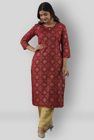 fabrr-maroon-straight-cotton-womens-stitched-salwar-suit-pack-of-1-m