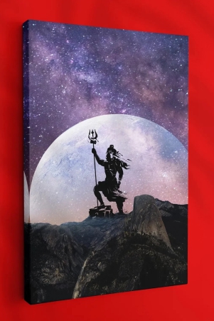 shiva-in-full-moon-basic-95-x-135-inches-canvas-gallery-wrap