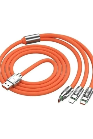 digimate-3-in-1-charging-cable-nylon-braided-multiple-usb-fast-charging-cable-compatible-for-all-devicesorange-orange