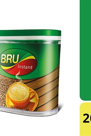 Bru Instant Coffee, 200 G Tub