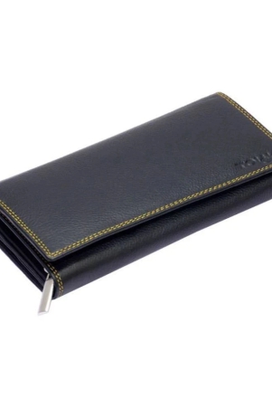 tough-leather-black-womens-bi-fold-wallet-pack-of-1-black