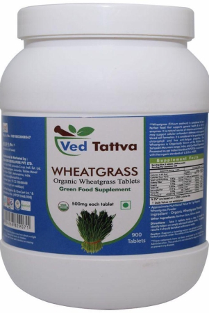 Ved Tattva Wheatgrass Tablet 900 no.s Pack Of 1