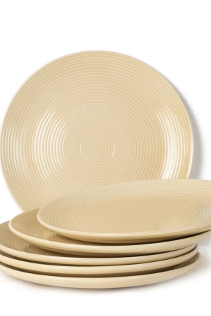 handcrafted-reactive-glaze-ceramic-dinner-plates-6-pieces-serving-for-6-microwave-and-dishwasher-safe-bone-ash-free-full-plate-set-crockery-for-dining-and-gifting-yellow-ten