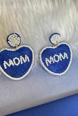 mom-blue-beaded-earrings