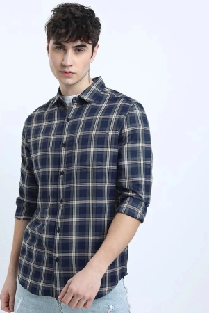 ketch-cotton-blend-regular-fit-checks-full-sleeves-mens-casual-shirt-multicolor-pack-of-1-none