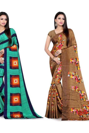 leelavati-multicolor-crepe-saree-with-blouse-piece-pack-of-2-multicolor