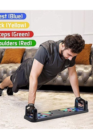 oddish-push-up-board-with-14-in-one-muscle-toning-system-multifunctional-colour-coded-foldable-push-up-board-for-body-muscle-multi-color