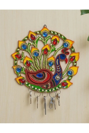 jaipurcrafts-multicolour-wood-key-holder-pack-of-1