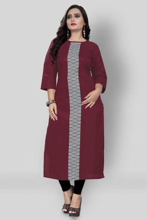 rangrasiya-maroon-cotton-womens-straight-kurti-pack-of-1-l