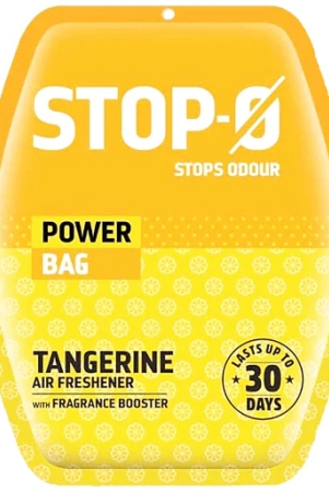 Stop-O Tangerine Fragrance Booster Air Freshner 10 gm