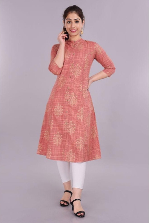 glorious-peach-cotton-blend-womens-front-slit-kurti-pack-of-1-s