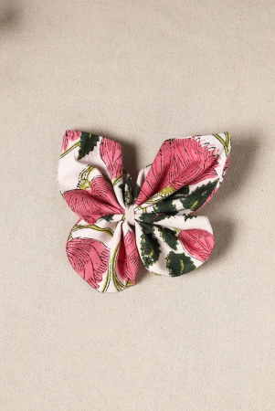 Handmade Fabric Butterfly Hair Clip 17