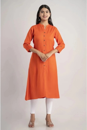 mauka-orange-rayon-womens-straight-kurti-pack-of-1-4xl