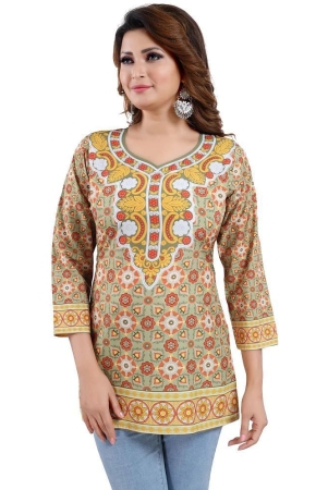 meher-impex-yellow-crepe-womens-straight-kurti-pack-of-1-l