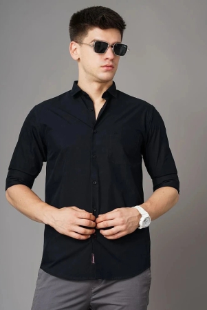 paul-street-black-100-cotton-slim-fit-mens-casual-shirt-pack-of-1-none