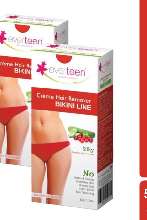 everteen-silky-bikini-line-hair-remover-creme-with-cranberry-and-cucumber-2-packs-50g-each