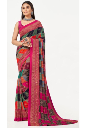 leelavati-multicolor-georgette-saree-with-blouse-piece-pack-of-1-multicolor