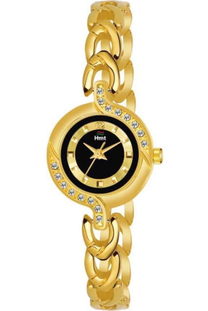 hamt-gold-metal-analog-womens-watch