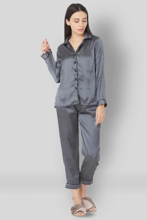 smarty-pants-dark-grey-satin-womens-nightwear-nightsuit-sets-pack-of-1-l