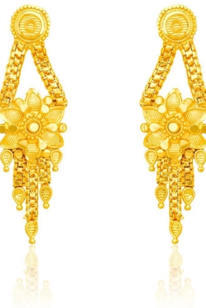 luv-fashion-golden-drop-earrings-pack-of-1-golden