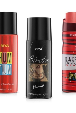 riya-hum-tum-bindas-party-wear-perfume-body-spray-for-unisex-150-ml-pack-of-3-