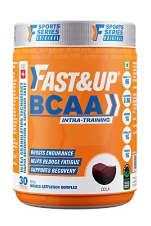 fastup-bcaa-30-servings-cola-flavour-advanced-bcaa-supplement-with-glutamine-citrulline-l-arginine-taurine-for-muscle-recovery-endurance-prepost-workout-intra-workout-supplement-450g