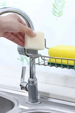 stainless-steel-sink-caddy-organizer-compact-clip-on-storage-for-soap