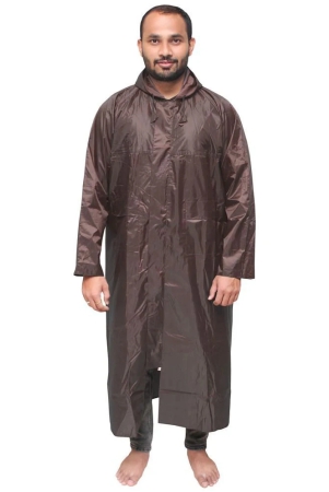 goodluck-polyester-long-raincoat-brown-none