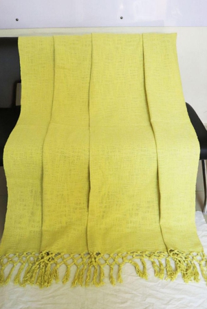 hugs-n-rugs-3-seater-cotton-throw-pack-of-1-yellow