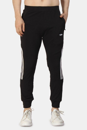 life-road-black-polyester-mens-sports-joggers-pack-of-1-none