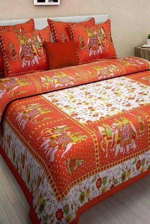 uniqchoice-multi-cotton-1-bedsheet-with-2-pillow-covers