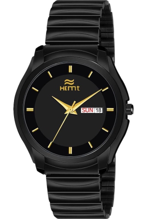 hemt-black-metal-analog-mens-watch