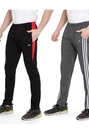 zeffit-multicolor-cotton-blend-mens-sports-trackpants-pack-of-2-m