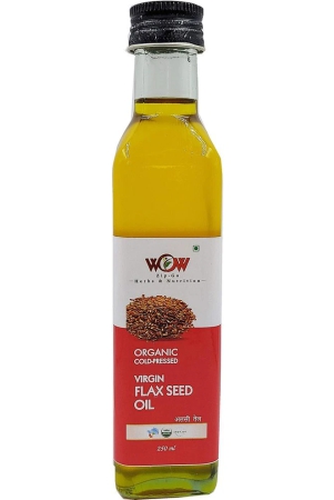 wow-zip-go-herbs-nutrition-100-pure-organic-flax-seed-oil-cooking-oil-hindi-alsi-oil-250-ml