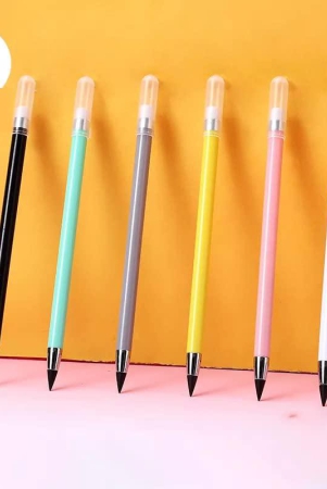 4pcs-inkless-pencil-reusable-everlasting-pencil-with-eraser-colorful-pencils-4-inkless-forever-pencil-with-2pcs-replaceable-graphite-nib-1-pencil-case-for-home-school-office-writing-drawing