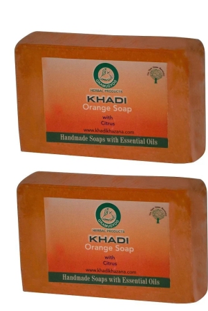 khadi-herbal-orange-soap-125gm-pack-of-2