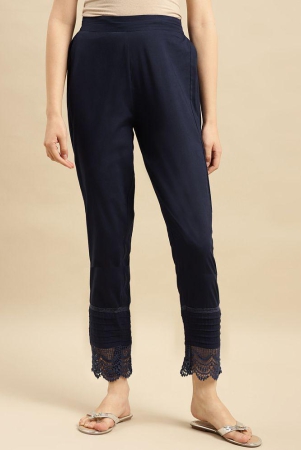 rangita-women-100-cotton-navy-blue-solid-calf-length-straight-pant-none