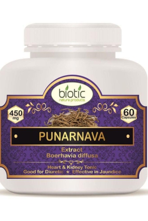 biotic-punarnava-capsulesboerhavia-diffusaextract-450mg-capsule-60-nos