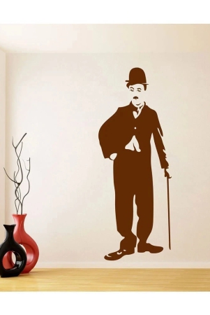 decor-villa-charlie-chaplin-pvc-wall-stickers