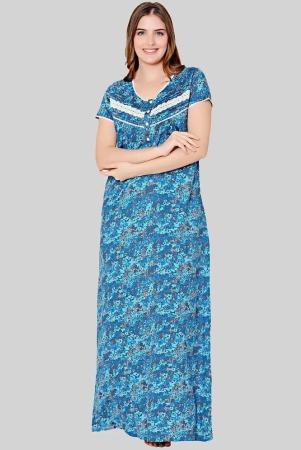 bodycare-blue-cotton-womens-nightwear-nighty-night-gowns-pack-of-1-none