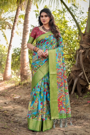 pure-silk-digitally-printed-saree-weaved-with-golden-zari-comes-with-tassels