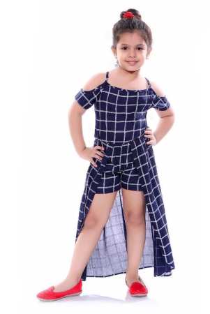 naughty-ninos-girls-navy-blue-checked-fit-and-flare-dress-none