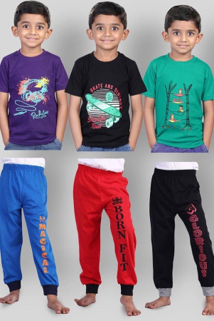 jilz-multi-cotton-boys-t-shirt-trackpants-pack-of-3-none