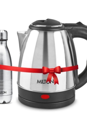 milton-combo-set-go-electro-12-ltrs-electric-kettle-and-duo-dlx-350-ml-silver-thermosteel-hot-or-cold-stainless-steel-water-bottle