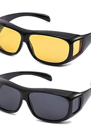 style-smith-day-night-hd-vision-yellow-riding-goggles-pack-of-2-