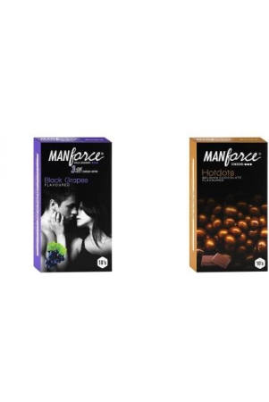 manforce-3-in-1-ribbed-contour-dotted-wild-black-grapes-flavoured-condoms-10-pieces-premium-hotdots-belgian-chocolate-condoms-with-bigger-dots-10-pieces-condom-set-of-2-20-sheets