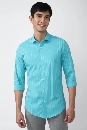 men-blue-athletic-fit-formal-full-sleeves-formal-shirt