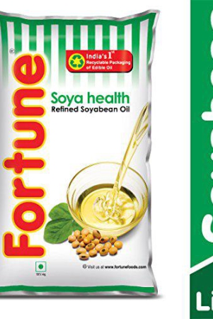 Fortune Soya Refined Oil Pouch 1L