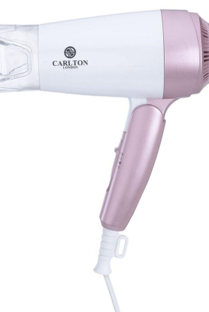 carlton-london-hair-dryer-with-2-heat-settings-cool-shot-overheat-protection-white